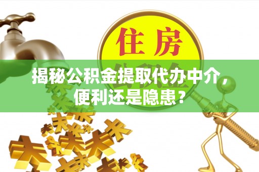 慈溪揭秘公积金提取代办中介，便利还是隐患？