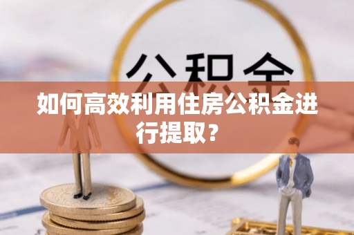 慈溪如何高效利用住房公积金进行提取？